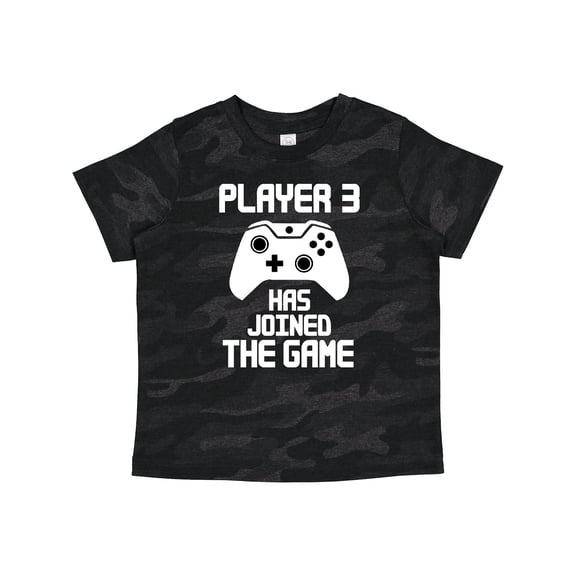 Inktastic Player 3 Has Joined the Game Boys or Girls Toddler T-Shirt
