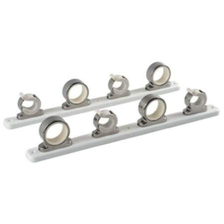 4-Rod Hanger with Poly Rack Polished & Stainless Steel