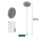 thumbnail image 3 of Fiudx Plumero de Microfibra, Extensión de 170 Cm, Cabezal Desmontable y Lavable, Limpiador para Ventiladores de Techo y Muebles, Multisuperficie, para Oficina En Casa, 1 Unidad, Fácil de Guardar, 3 of 6