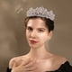 thumbnail image 5 of Corona para novia reina princesa niñas en boda cumpleaños desfile, con diadema de peine, para mujeres y niñas, 5 of 5