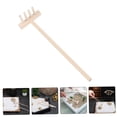 thumbnail image 4 of Raindrops 7Pcs small garden rake Zen Sandbox Sand Rake for Sand Smoothing 14.00X3.50X2.00cm, 4 of 8