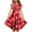 Red, variant on Zhuashum Girls Dresses 6-7 Years 4Th Of July Short Sleeve Round Neck Flutter Sleeve Tiered Red White Blue Patriotic A Line Summer With Pockets Dress Cartoon Prints Adorable Dailywear Red