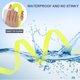 thumbnail image 2 of Correa Qiaosite para adiestramiento de perros, impermeable y duradera, 15 m, color amarillo, 2 of 7