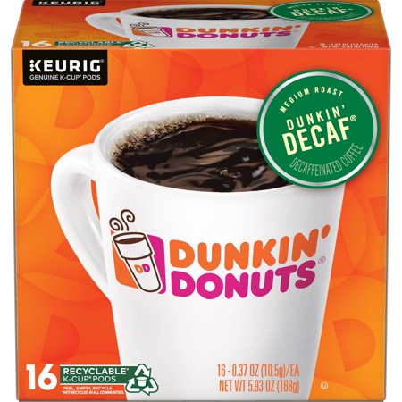 UPC 881334006483 product image for Dunkin' Donuts Decaf K-Cup Pods for Keurig K-Cup Brewers, Medium Roast Coffee, 1 | upcitemdb.com