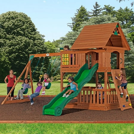 Backyard Discovery Klondike Cedar Swing Set, Box 3 of 3