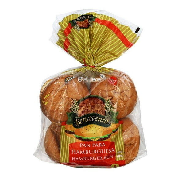 Pan para hamburguesa Benavento paquete con 8 pzas