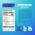 thumbnail image 6 of Legendary Foods Cinnamon Protein Sweet Roll, Low Carb Snack Pack to Go 8 count, 6 of 6