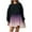 White, variant on IROINNID Long Sleeve Dress for Women Oversized Fit&Flare Dress Round-Neck Ladies Patchwork Mini Dresses,Black