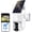 White, variant on Solar Security Cameras Wireless Outdoor, 2K 2.4G/5G Solar Camera Outdoor Wireless, Battery Powered Wire-Free WiFi Cameras for Home Security, 360° PTZ, AI Human Detection, Color Night Vision