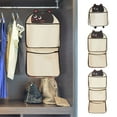 thumbnail image 6 of Hanging Sock Storage Bag for Wardrobe Door - Breathable Cloth Organizer, Multi-Compartment for Socks, Underwear, Ties, and Small Items, Space-Saving, 6 of 6