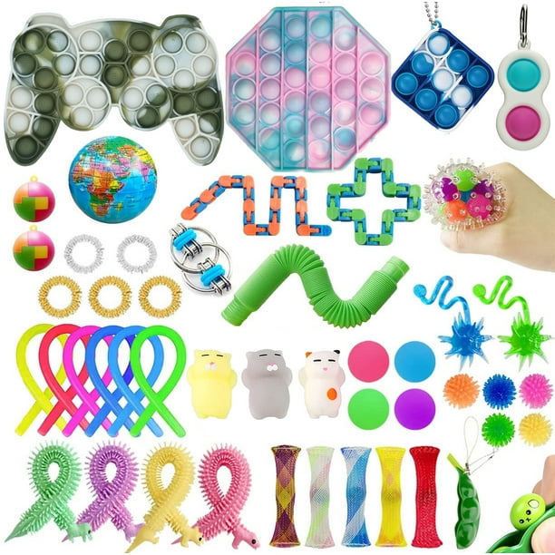 47 Pack Fidget Toy Bundle Fidget Toys Sets, Stress Reliever Toys Autism