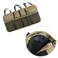 thumbnail image 4 of Unique Bargains Faux Leather Universal Car Trunk Backseat Seat Protector Organizer Beige, 4 of 6