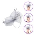 thumbnail image 3 of Shisuyan Ladies Accessory Grey Artificial Feathers 1Pack for Tea Party and Dancing, 3 of 8