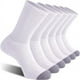 thumbnail image 1 of Calcetines de algodón de goma de gran tamaño, calcetines deportivos de baloncesto, calcetines cilíndricos, calcetines largos blancos de primavera y verano para hombre, 1 of 6