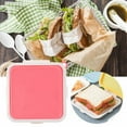 thumbnail image 2 of Binwennn Sandwich Containers Sandwich Food Storage Shape Holder For Lunch Boxes Bread Sandwich For Kids Adults Prep Microwave Dishwasher Fridge Containers with Lids Homemade Bread Storage Condiment, 2 of 8