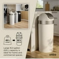 thumbnail image 2 of Umbra Venti 16-Gallon (62L) Trash Can with Swing Top Lid, 2 of 8