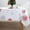Red Snowflake, variant on Christmas Tablecloth Snowflake Tablecloth Rectangle Waterproof Winter Table Cloth Red White Stain Resistant Table Cover Xmas Indoor Outdoor Seasonal Spillproof Table Decor for Party Holiday 60"x84"