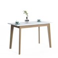 thumbnail image 3 of Mod-Arte Doco Bureau de Bureau Moderne en MDF et Bois Manufacturé Chêne/blanc, 3 of 8