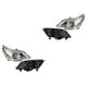 thumbnail image 1 of Par de Faros DEPO Tornado 2011 A 2020 Chevrolet Fondo Cromado, 1 of 4
