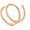 rose golden, variant on Double Spiral Ring Stainless Steel Tragus Ear Lip Silver Gold Nose Hoop Piercing-black-0.8*10mm