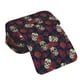 thumbnail image 4 of Disketp Roses Skulls Estuche de Lápices de Doble Capa con Tapa Abatible y Cremallera, Organizador Escolar para Adolescentes y Adultos, 4 of 7