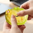 thumbnail image 3 of Cute Apple Squish Toys,Fidget Squeeze Gadget,Slow Rebound Stress Relief,Party Favors Sensory Surprise Gift, 1 PC,Red, 3 of 5