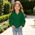 thumbnail image 5 of Zorckvet Girls Sweatshirts for Casual Wear - Fleece, Hooded Design, 5 of 8