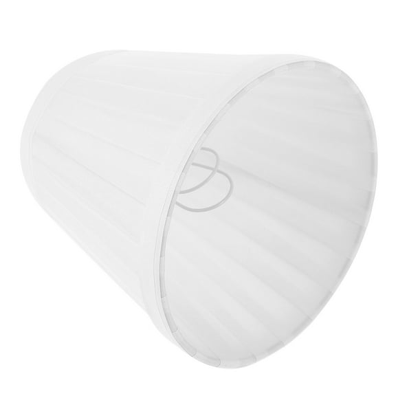 WHAMVOX White Fabric Lamp Shade Cover for Table Lamps, Decorative Replacement Light Fixture Lampshade, and Stylish