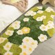 thumbnail image 2 of Alfombra Irregular Estéreo 3D Alfombra De Musgo De Hierba De Flores para Sala De Estar Dormitorio Decoración Estética del Hogar Alfombra De Piso Interior (Musgo D 31.5 * 61in), 2 of 5