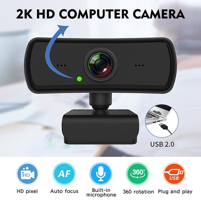 XWSHYW Aparatos Electrónicos Cámara Web Sin Controlador Cámara Web Usb Mark 1080P Real Incorporada