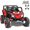 Red, variant on HHVEL 12V 10AH Ride on Toys,2 Seater Power Car Wheels with Remote Control,4*200W Motor, Bluetooth Music, Black