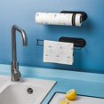 thumbnail image 2 of Soporte para toallas de papel, estante de papel para toallas autoadhesivo para cocina y baño, soporte para toallas de papel en rollo horizontal o vertical, montaje en pared, 2 unidades", 2 of 4