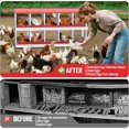 thumbnail image 5 of 2025 New Metal Chicken Nesting Boxes, Heavy-Duty Galvanized Steel Egg Laying Box with 6,8,10 Compartments, Rustproof, Easy to Install & Clean, Wall-Mountable Design for Poultry Coops, 5 of 6