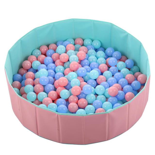Vogacara 200 UNIDS Ball Colores Brillantes Kids Play Ball Plastic Hand Ability Training Ball No tóxico Niños Funny Soft Air Ball para Juguetes Educativos No.1 Vogacara FN003444-01