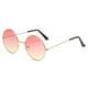 thumbnail image 3 of Gafas de sol retro redondas de metal marino con marco de metal de color caramelo a la moda, gafas coloridas de estilo Harajuku para hombres y mujeres, 3 of 6