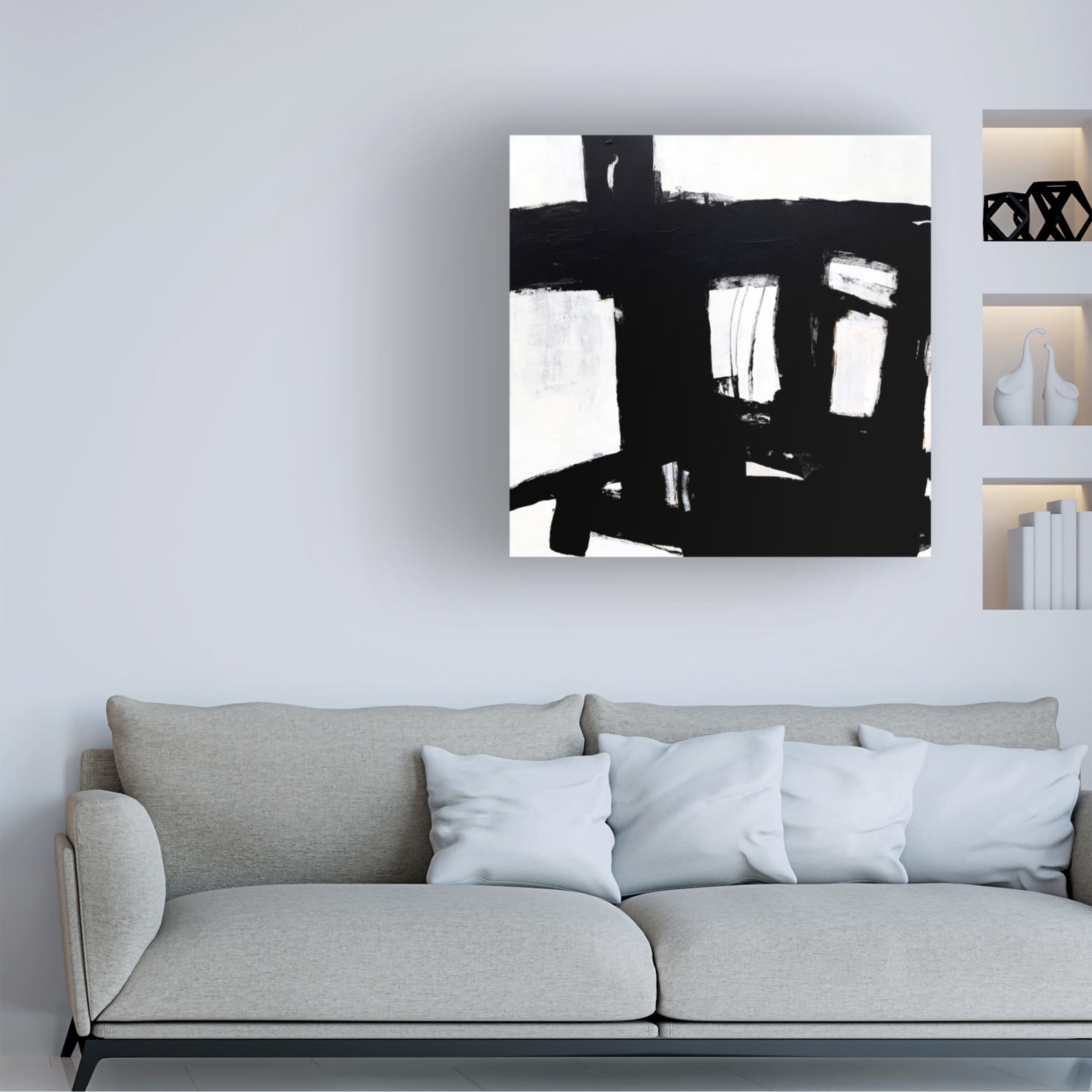 Canvas Wall Art - Jeffrey Tover 'Vetratta' Wall Art for Living Room, Bedroom, or Office Décor by Trademark Fine Art - 24 x 24 Inches