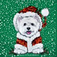 thumbnail image 3 of CafePress - Santas Westie Helper T Shirt - Women's Traditional Fit Dark T-Shirt, 3 of 4