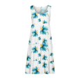 thumbnail image 4 of HONHUZH Summer Dresses for Women 2022, Plus Size Ethnic Style Printed Sleeveless Tank Casual Dress, 4 of 5
