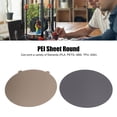 thumbnail image 3 of Flexible Steel Platform, Double Sided PEI Coating Round 3D Print Bed Plate Frosted Texture  For Printing, 3 of 8