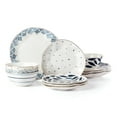 thumbnail image 2 of Lenox Blue Bay Ikat 12-Piece Dinnerware Set, 2 of 3