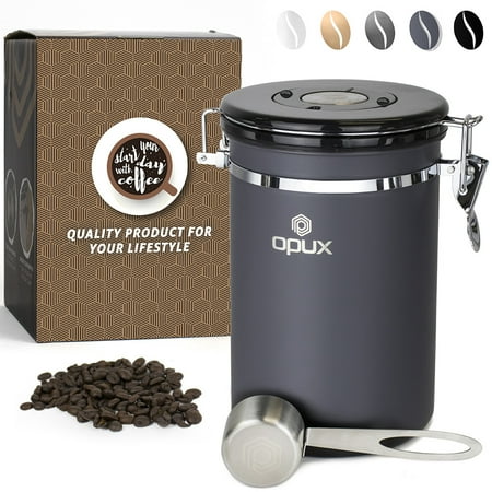 Download OPUX Airtight Coffee Canister | Stainless Steel Coffee ...