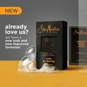 SheaMoisture Bar Soap African Black Soap Soothing and Clarifying Bar Soap, 8 oz