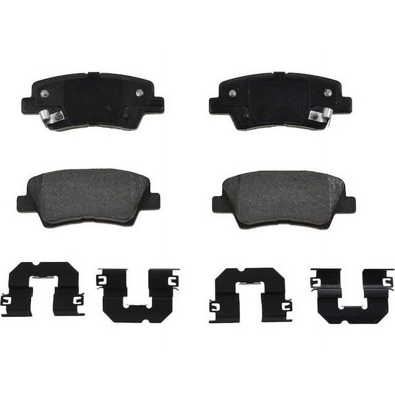 Rear Brake Pad Set - Compatible with 2017 - 2020 Kia Cadenza 2018 2019