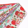 thumbnail image 4 of Cintas del día de Navidad Cinta de grosgrain/satén Cinta estampada para manualidades Decoración Arco 10 yardas 73837, 4 of 4