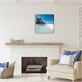 thumbnail image 3 of Stupell Industries Summer Tropical Beach Landscape Photography Gray Framed Art Print Wall Art, 24 x 24, 3 of 9