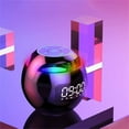 thumbnail image 7 of XGFHYJEH Alarm Clock Radio, Atomic Clocks, Alarm Clock for Kids, Digital Clocks Large Numbers, Small Bedside Tabletop Clock with Large LED Display & Wireless Bluetooth Speaker, 7 of 7