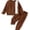 Brown, variant on HXWCHs Toddler Boy Clothes Fall Winter Outfits Long Sleeve Patchwork Sweatshirt Pants Set Size: 2-3 Years Brown