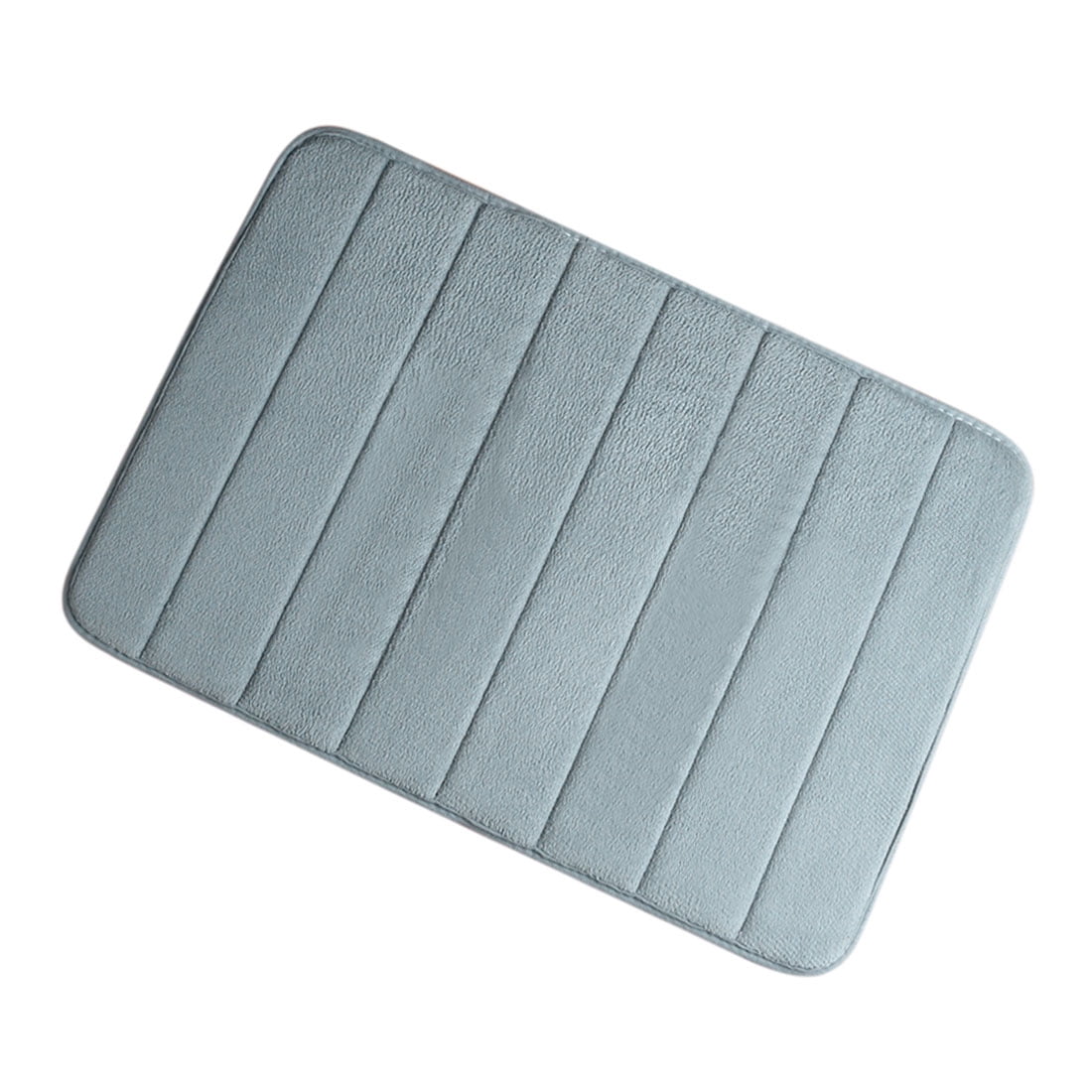 PiccoCasa 24'x16' Memory Foam Bath Mat Non-Slip Carpet, Gray