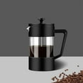 thumbnail image 4 of SDFGTstore 350/600/1000ml French Press- Tea Maker Thickened Glass Coffee Press- Espresso-, 4 of 7