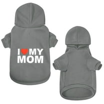 Dog Sweater Dog Hoodie Cold Weather Dog Coat Hooded Sweatshirt for Puppies,Cats, Small Medium Large Dogs MOM